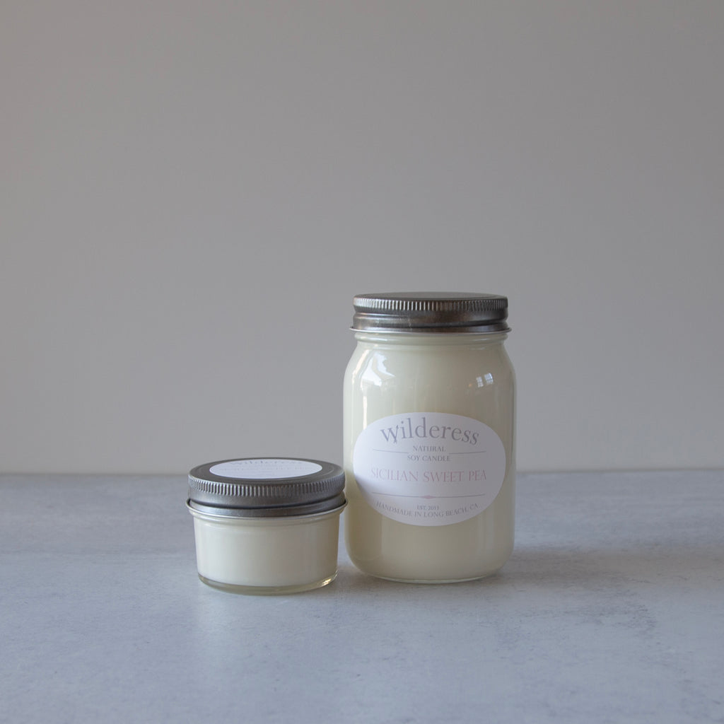 Sicilian Sweet Pea Soy Candle